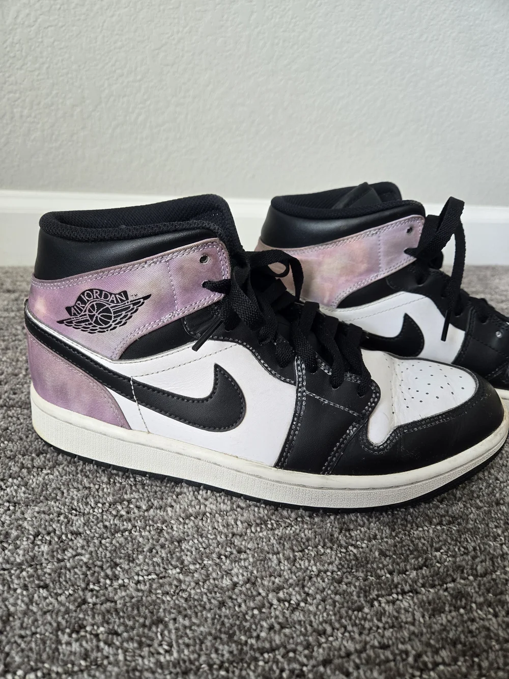 Nike Air Jordan 1 Mid SE Zen Master Tie-Dye sneakers Men's 9